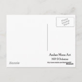 キスからのバラ ポストカード (裏面)