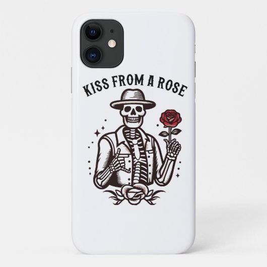 キスからのバラ Case-Mate iPhoneケース (裏面)