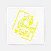 キスからはじまるコレクション ナプキン スタンダードカクテルナプキン (正面)