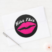 キスこのカーシール ラウンドシール (封筒)
