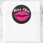 キスこのカーシール ラウンドシール (バッグ)