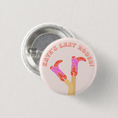 キスさようならボタン 缶バッジ (正面&裏面)