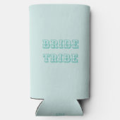 キスさようなら女性のカーボーイコレクシクールョン-ターコイズ スリム缶クーラー (裏面)