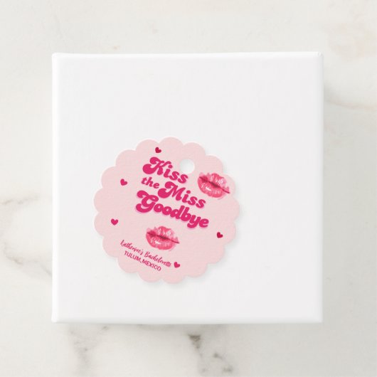 キスさよなら恋しく思のバチェロレッテの女の子旅行 フェイバータグ (インサイチュ)