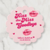 キスさよなら恋しく思のバチェロレッテの女の子旅行 フェイバータグ (正面)