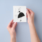 キスしたい場所に香水を塗フェイクる チラシ (手)