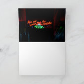 キスしてね、クリスマスの木の下で カード (内部)