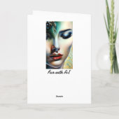 キスしてよ | ファンタジー・エーテリアルアート カード (裏面)