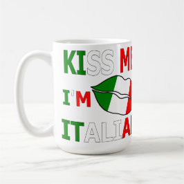 キスして私はイタリア人 コーヒーマグカップ