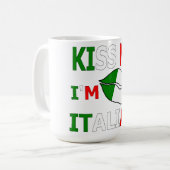 キスして私はイタリア人 コーヒーマグカップ (正面左)