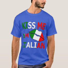 キスして私はイタリア人 Tシャツ