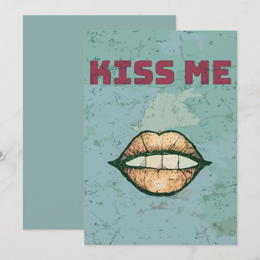 キスして シーズンカード (正面/裏面)