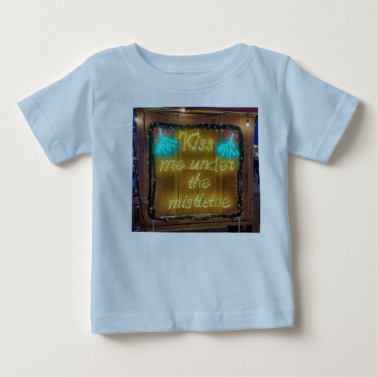 キスして ベビーTシャツ (正面)