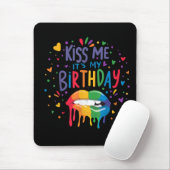 キスして、今日は私の誕生日 マウスパッド (マウス)