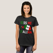 キスして 私はイタリア人 Tシャツ (正面フル)