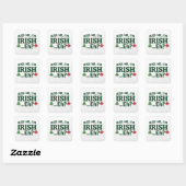 キスして 私はイリッシュ・エー Sticker スクエアシール (シート)