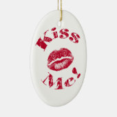 キスして！ 赤い唇 セラミックオーナメント (右)