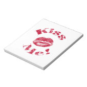 キスして！ 赤い唇 ノートパッド (回転)