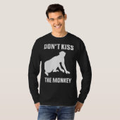 キスしないサルの水痘 Tシャツ (正面フル)