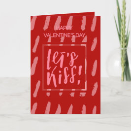 キスしよう 愛してる バレンタインデー シーズンカード