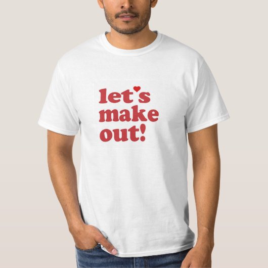 キスしようTシャツ Tシャツ (正面)
