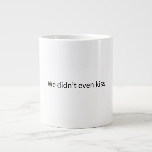 キスすらしなかった恋のライバル関係 マグカップ (正面)