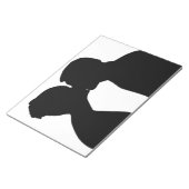 キスするカップル ノートパッド (アングル)