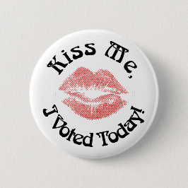 キスだ！今日は投票だ！ 缶バッジ