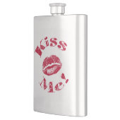 キスだ!赤い唇 フラスク (左)