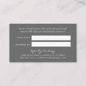 キスで封じる |美しいの紹介 紹介カード (裏面)