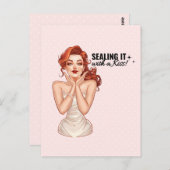 キスで封じろ！ ポストカード (正面/裏面)