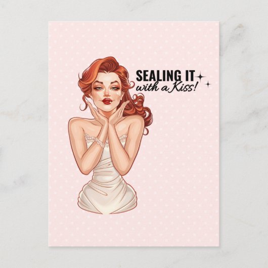 キスで封じろ！ ポストカード (正面)