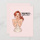 キスで封じろ！ 出欠カード (正面/裏面)