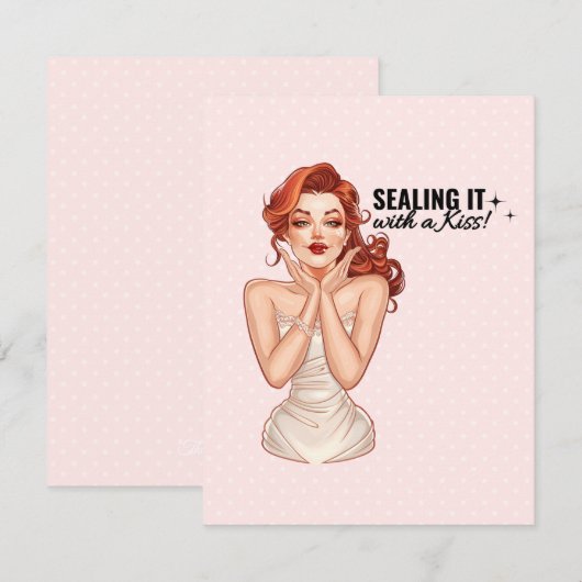 キスで封じろ！ 出欠カード (正面/裏面)