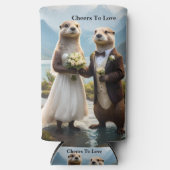 **「キスで封じ込め：恋の旅** スリム缶クーラー (正面)