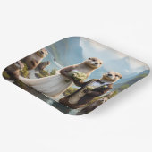 **「キスで封じ込め：恋の旅** ペーパープレート (傾斜あり)