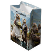 **「キスで封じ込め：恋の旅** ミディアムペーパーバッグ (正面アングル)