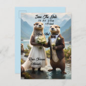 **「キスで封じ込め:恋の旅** 案内ポストカード (正面/裏面)