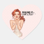 キスで封印しちゃう! ハートシール (正面)