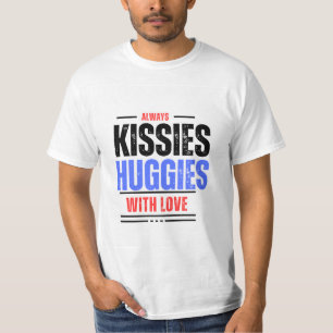 キスとハギー Tシャツ