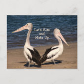 「キスとメイクアップ」ペリカンビーチ ポストカード (正面)