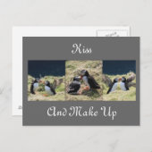 キスと化粧はがき ポストカード (正面/裏面)