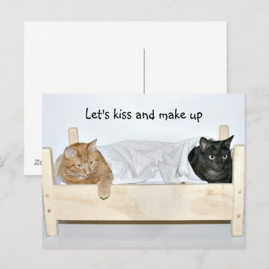 キスと化粧 ポストカード (正面/裏面)