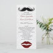 キスと口ひげゼブラストライプウェディングプログラム プログラム (スタンド正面)