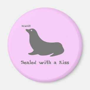 キスと密封される マグネット