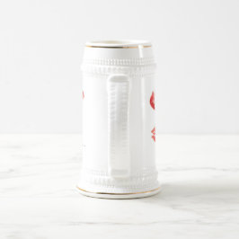 キスと愛のマグカップ ビールジョッキ