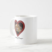 キスにマグを送ります コーヒーマグカップ (正面左)