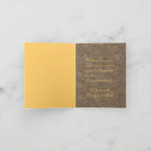 キスのお祝い結婚するか、または記念日 カード (内部)