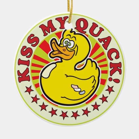 キスのにせ医者R セラミックオーナメント (正面)