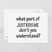 キスのみ ポストカード (正面/裏面)